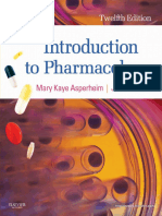 Asperheim Introduction To Pharmacology