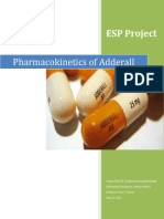 Pharmacokinetics of Adderall