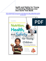 Instant Download Nutrition Health and Safety For Young Children Promoting Wellness 2nd Edition Sorte Test Bank PDF Full Chapter