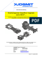 Handleiding SECF Cleanflow Magneetfilter 2011 - NL