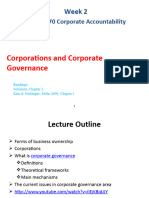 Corporation and Corporate Governance ACC3170
