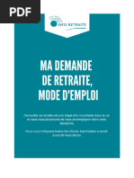 Demande de prestation de retraite publique | PDF