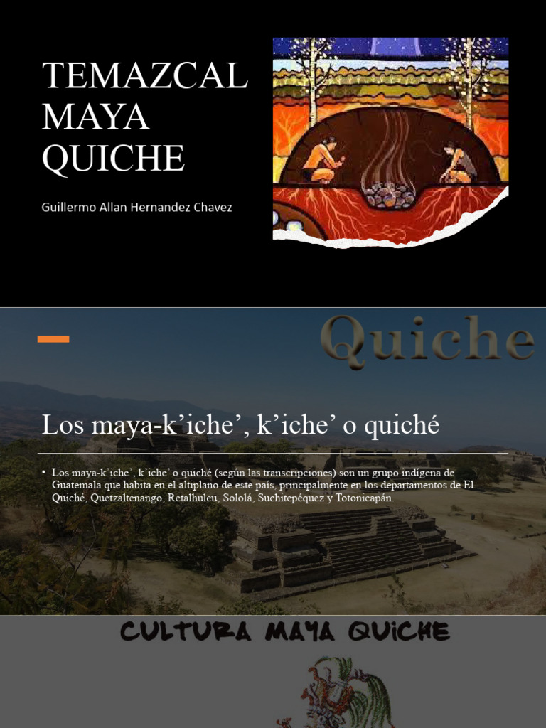 Temazcal Maya Quiche | Descargar gratis PDF | Pueblos indígenas de ...