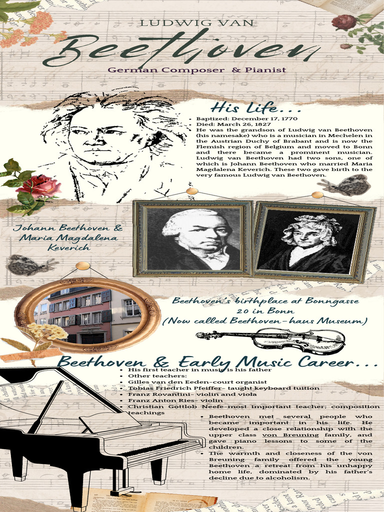 Ludwig Van | PDF | Ludwig Van Beethoven | Musical Compositions