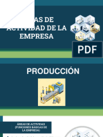 Areas de Actividad de La Empresa