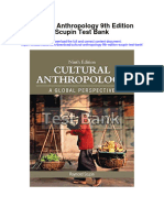 Instant Download Cultural Anthropology 9th Edition Scupin Test Bank PDF Full Chapter