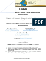 Integración Al Sistema de Agua Cazalagarto - Jipijapa, Mediante Criterios de Modelación Hidráulica