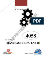 4058 Manufacturing Lab II