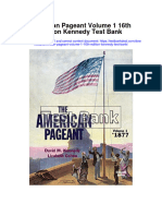 Instant Download American Pageant Volume 1 16th Edition Kennedy Test Bank PDF Full Chapter
