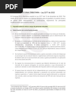 Modificaciones a Rentas de Trabajo 2022 | PDF | Impuestos | Impuesto sobre  la renta
