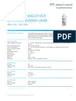 DB Compact Weather Station WS600 UMB en