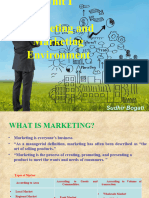 Marketing and Marketing Environment  