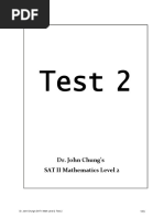 Math 2 Level 2 Test 2 John Chung :)