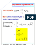 2 Design of Discrete Control Systems - RootLocus