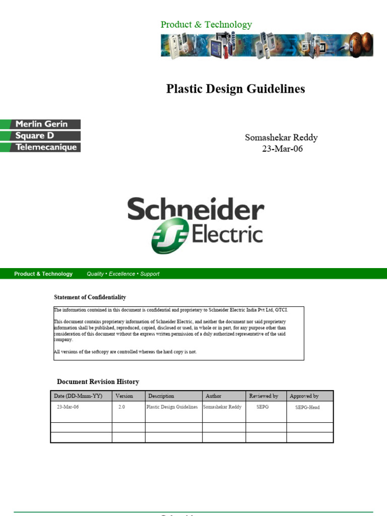 Plastic Design Guidelines PDF Thermoplastic Plastic