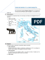 Tema I Los Orígenes de Roma y La Monarquía