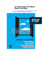 Instant Download Invitation To Psychology 7th Edition Wade Test Bank PDF Full Chapter