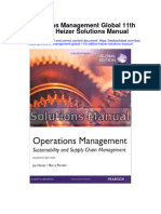 Instant download Operations Management Global 11th Edition Heizer Solutions Manual pdf full chapter