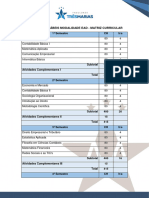 Ciências Contábeis Ead - Matriz Curricular