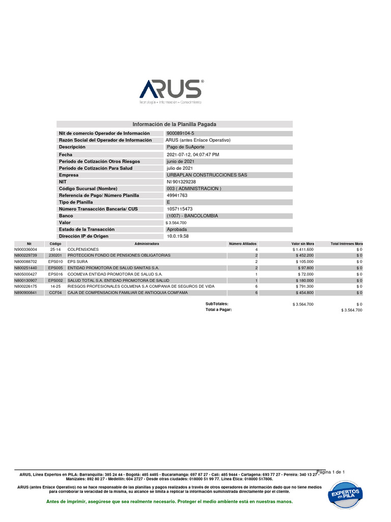Comprobante Pago 49941763 | PDF | Economias | Industrias de servicio