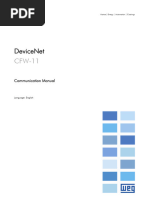 WEG CFW11 DeviceNet Comms Manual