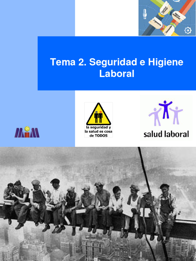 Tema 2.seguridad e Higiene Laboral | PDF | La seguridad