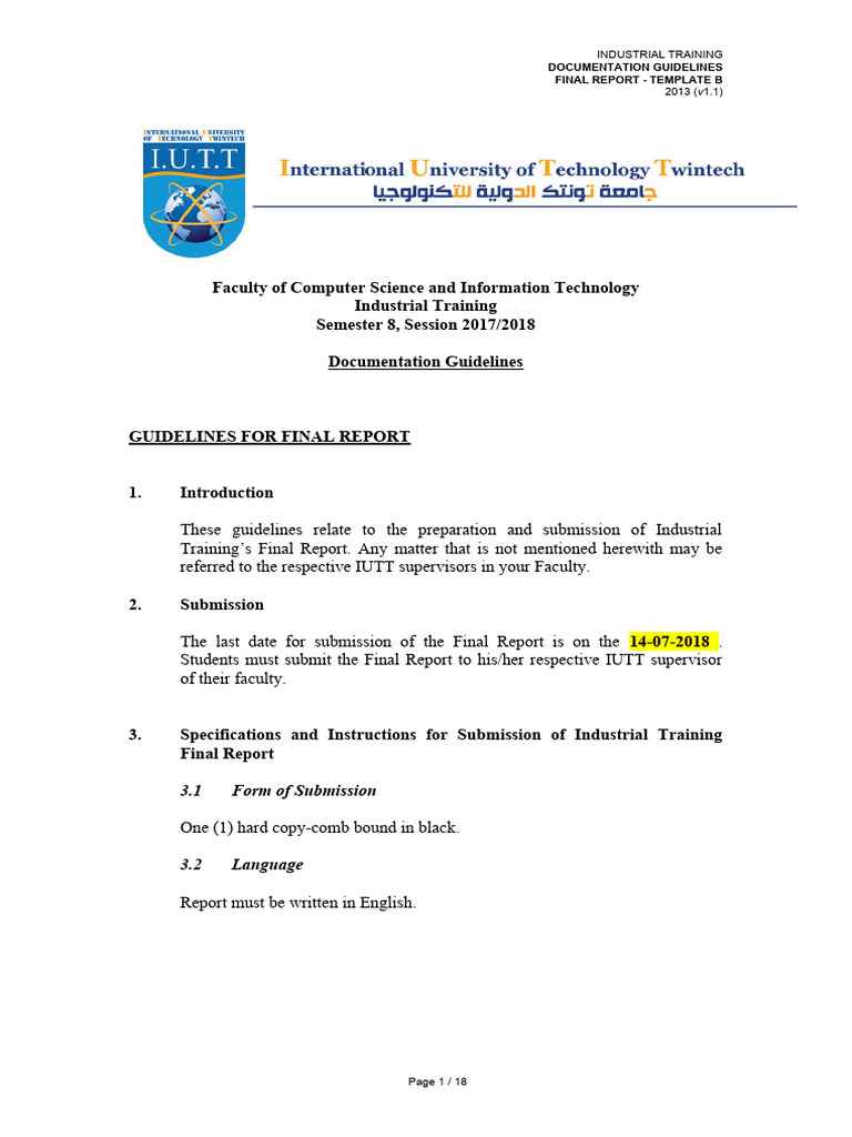 Final Report Pdf Table Of Contents Learning