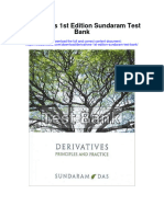 Instant Download Derivatives 1st Edition Sundaram Test Bank PDF Full Chapter