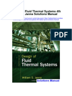 Instant Download Design of Fluid Thermal Systems 4th Edition Janna Solutions Manual PDF Full Chapter