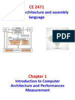 CH 1 - Introduction To Computer Architecture and Performance Measurement
