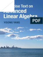 A Concise Text On Advanced Linear Algebra