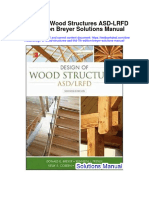 Instant download Design of Wood Structures Asd Lrfd 7th Edition Breyer Solutions Manual pdf full chapter