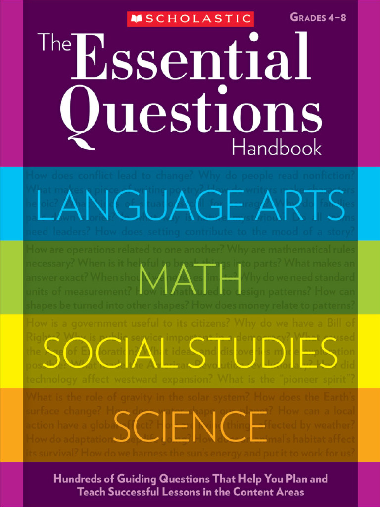 Essential questions handbook pdf earth sciences water cycle