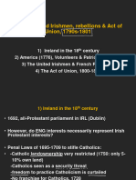 2 The United Irishmen Rebellions Act of Union 1790s-1801 - Annotated