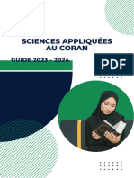 1 Brochure 2023 2024 Sciences Appliquees Au Coran Simple 12 PDF
