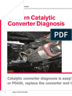 Modern Nissan Catalytic Converter Diagnosis