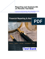 Instant Download Financial Reporting and Analysis 6th Edition Revsine Test Bank PDF Full Chapter