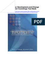 Instant Download Organization Development and Change 9th Edition Cummings Test Bank PDF Full Chapter