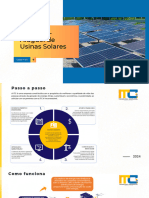 Portfólio - Aluguel de Energia Solar