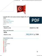 Carretel 30 M em Caixa Normal Simples 65 X 65 X 25 CM (Chapa 1 MM) - Nicolau & Rosa, Lda