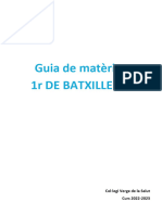 Dossier Matèries de Modalitat 1r BAT 22-23