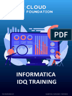 Informatica IDQ Course Content