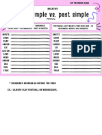 Present Simple vs. Past Simple 2