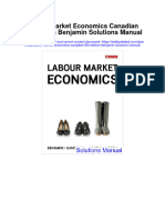 Instant Download Labour Market Economics Canadian 8th Edition Benjamin Solutions Manual PDF Full Chapter