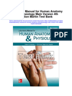 Instant Download Laboratory Manual For Human Anatomy and Physiology Main Version 4th Edition Martin Test Bank PDF Full Chapter
