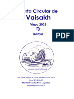 05 - Carta Circular de Vaisakh - Virgo 2023