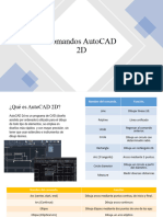 Comandos AutoCAD 2D