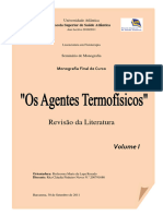 A3 - Os Agentes Termofisicos - Revisão Da Literatura - 2011