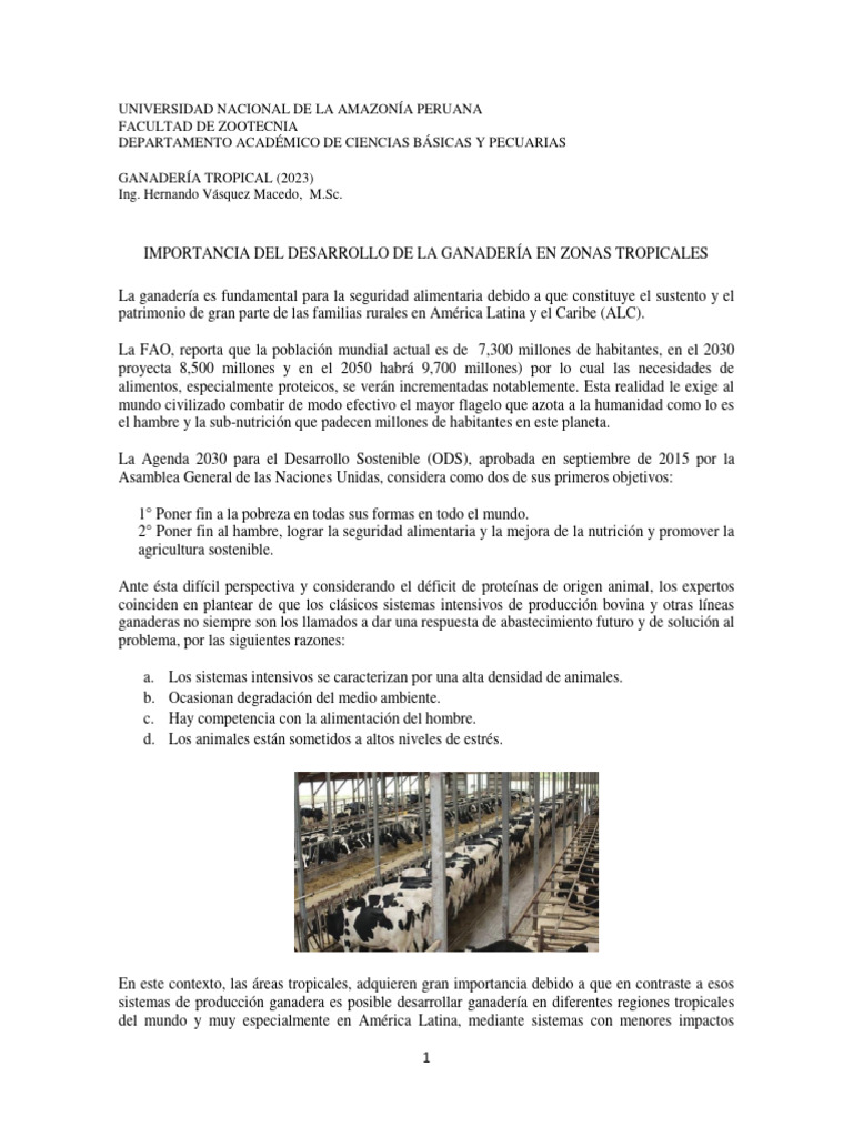 Ganadería Tropical: Retos y Oportunidades | PDF | Clima | Zona tropical