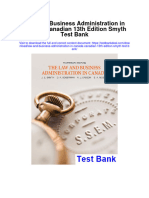 Instant Download Law and Business Administration in Canada Canadian 13th Edition Smyth Test Bank PDF Full Chapter